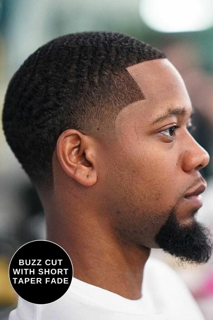 Essential Burst Fade haircut reference showing the clean mid burst