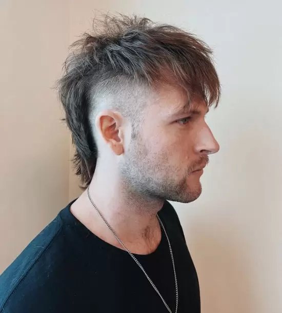 Essential Burst Fade haircut reference showing textured forward top