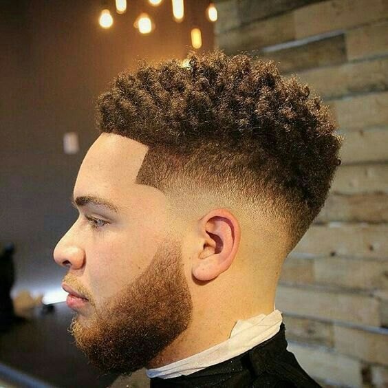 Essential Burst Fade haircut reference showing loose natural movement
