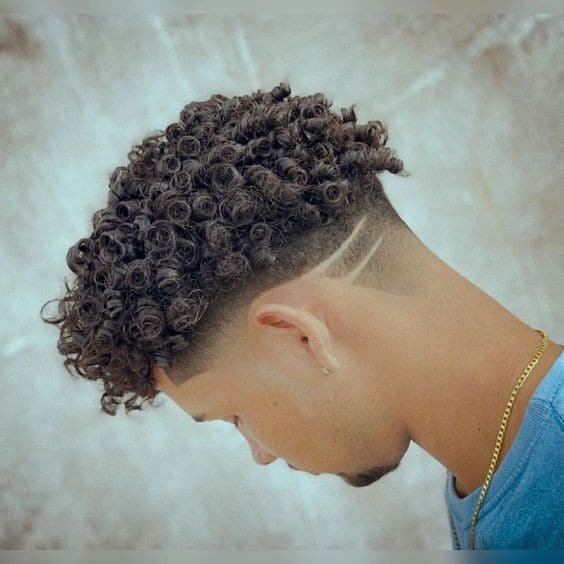 Essential Burst Fade haircut reference showing loose natural movement