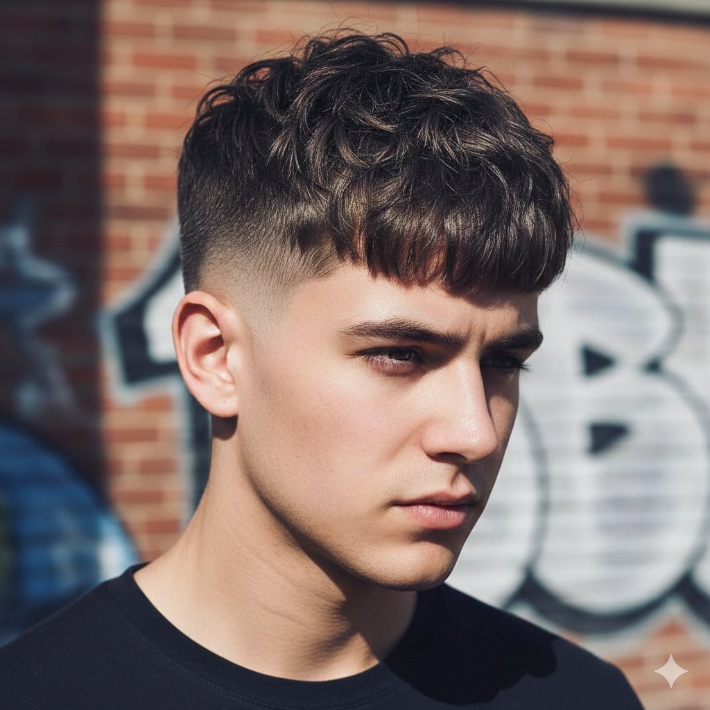 Essential Burst Fade haircut reference showing compact crop