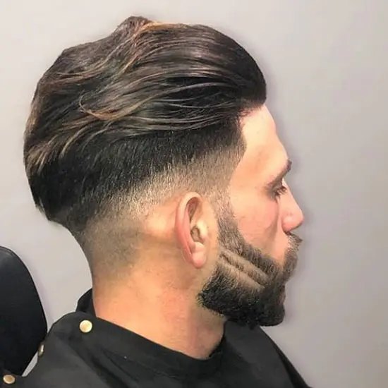 Essential Burst Fade haircut reference showing defined curl finish