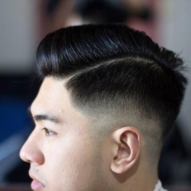 Low Burst Fade haircut reference showing loose natural movement