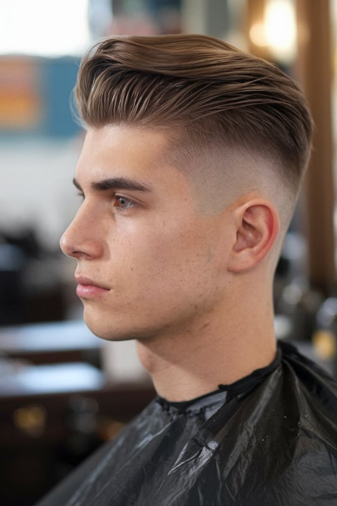 Burst fade slick back reference