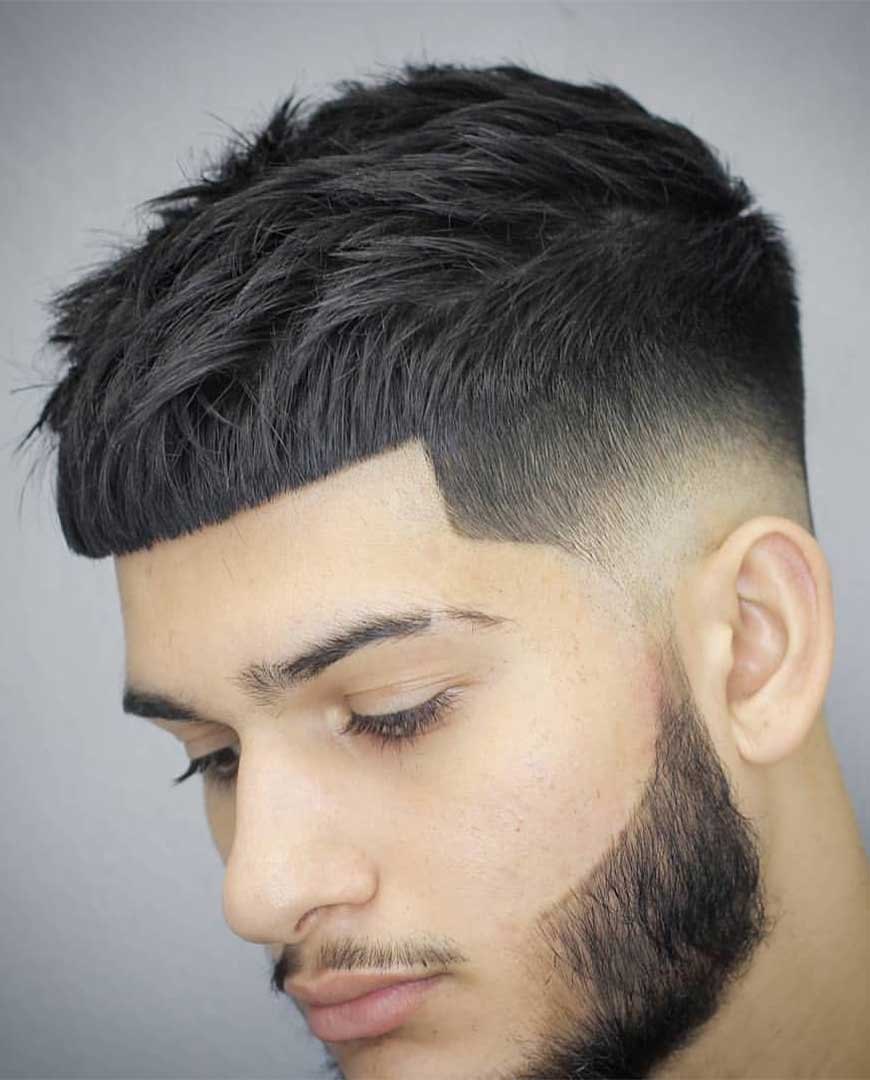 Burst fade crop reference