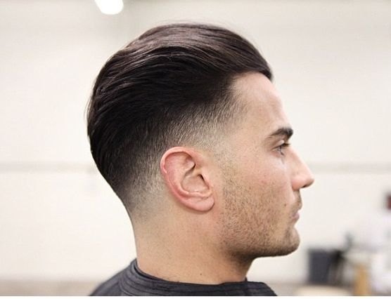 Essential Burst Fade haircut reference showing disconnected statement